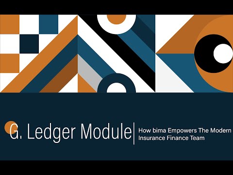 General Ledger Module For Insurance Companies | Bima Enterprise