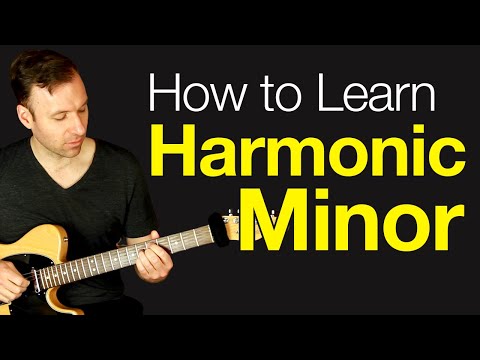 HARMONIC MINOR SCALE Guitar Positions - how to nail them