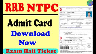 How To Download RRB NTPC Admit Card 2021 || NTPC ka Admit Card kaise Download kare