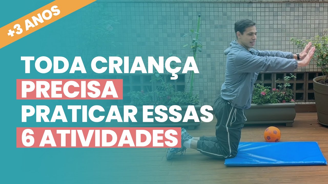6 padrões básicos de movimento para crianças – Muito cansado e bem treinado