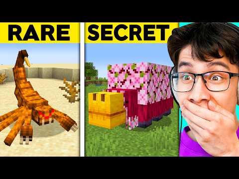 INSANE! Testing 100 Rejected Minecraft Mobs in 24 Hours