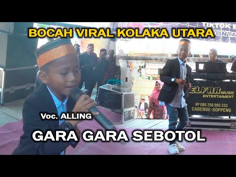 Penyanyi cilik Viral Bikin Goyang GARA GARA SEBOTOL MINUMAN Alling Kolaka Utara live Music Electone