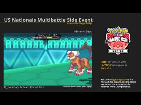 US Nationals Multibattle Side Event Round 4 - R_Inanimate & Team Rocket Elite vs Ninten & Beau