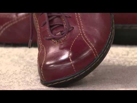 Clarks Bendables Leather Lace-up Shoes - Ashland Pearl with Jacque Gonzales