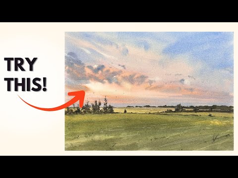 Paint Stunning Watercolor Sunsets Like a Pro