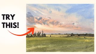 Paint Stunning Watercolor Sunsets Like a Pro