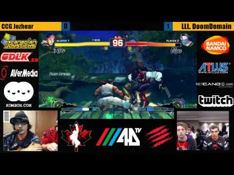 LLL.Doom Domain (RY) vs. CCG.Jozhear (VE) FT3 - Canada Cup Gaming 2012 After-Hours Salty Suite