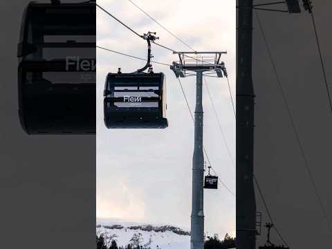 FlemXpress from Flims-Foppa-Startgels is official open for public. 🇨🇭🚠