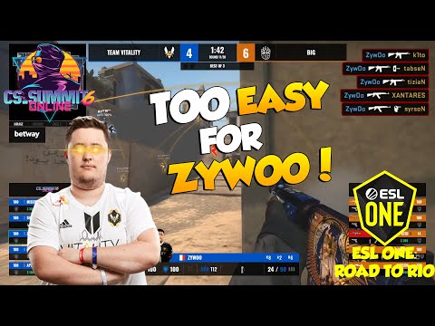 ROAD TO MAJOR! ZYWOO SICK ACE! STANISLAW INSANE SPRAY! - CS_SUMMIT 6 - CS:GO Highlights
