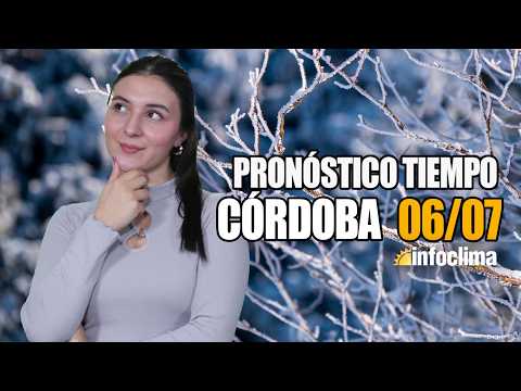 Pronóstico para el 6 de julio de 2026. Córdoba - Argentina - Infoclima TV