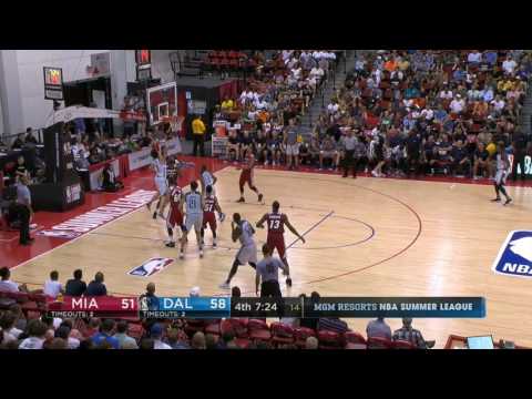 Ding Yanyuhang NBA 2017 Summer League Game 8 vs Miami Heat Highlights