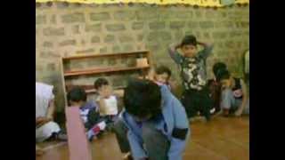 True natural behavior of children in Bangalore, India