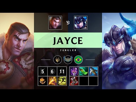 Jayce Jungle vs Sejuani - BR Challenger Patch 25.10