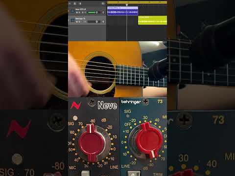 Neve 1073LB vs Behringer 73 Version 2 #behringer #music #neve #microphonepreamp