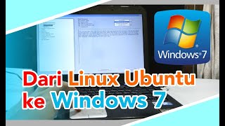 Instal Ulang Laptop Dell dari Linux Ubuntu ke Windows 7