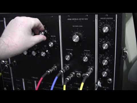 Moog 907 Filterbank Feedback Tones