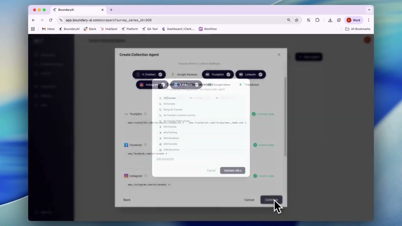 Web Scraping feature