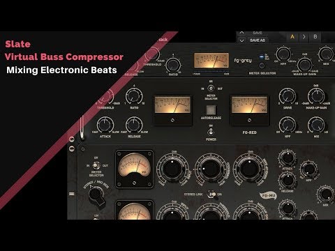 Slate Virtual Buss Compressor on the mix buss