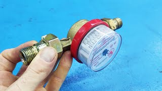 The secret of the old water meter that few people know about! A brilliant idea.