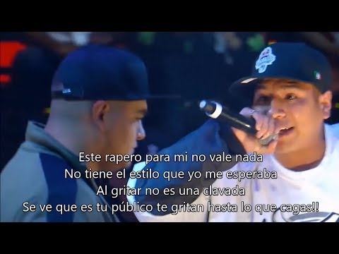 ACZINO vs CHOQUE (Letra) - Red Bull Batalla de Los Gallos 2017