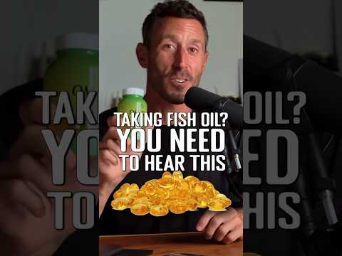 Are you taking fish oil? Beware of this…