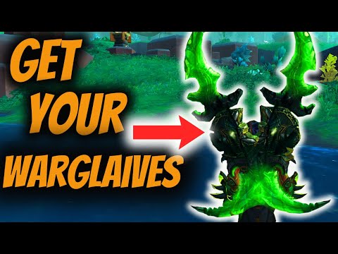 How to transmog Illidan Warglaives on the Demon Hunter