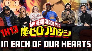 My Hero Academia - 1x13 In Each Of Our Hearts - Group Reaction