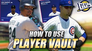 How To Use The Player Vault in MLB The Show 22 - Tutorial