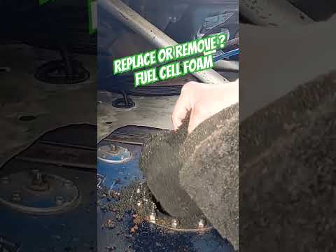 Replace or Remove? Fuel Cell Foam #remove #replace #foam #fuelcell #dragndrive #racecar #foxbody