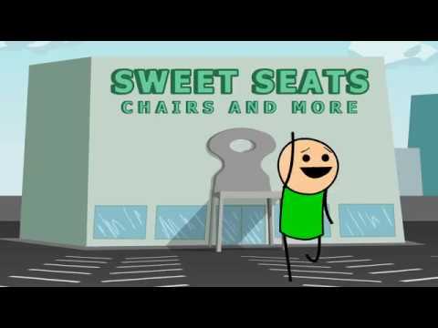 The man who could sit anywhere!!