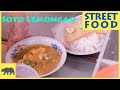Indonesian Chicken Soup Soto Lamongan Indonesia Street Food
