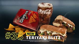 Subway The new Teriyaki Blitz will satisfy any Craving