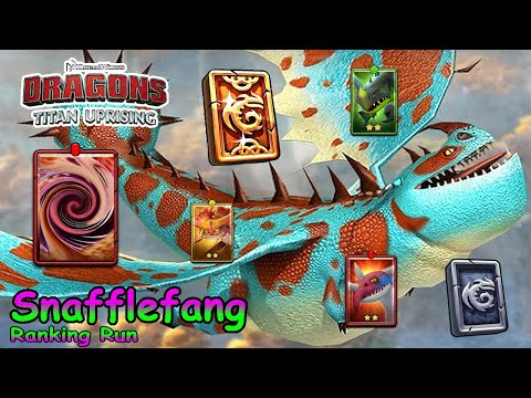 Dragons: Titan Uprising / Snafflefang Ranking Run / Full Battle / BP 8600+ / (HTTYD)