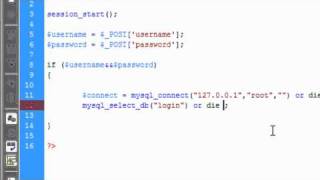 PHP: Creating a simple PHP login (Part 2) PHP: Creating a simple PHP login (Part 2)