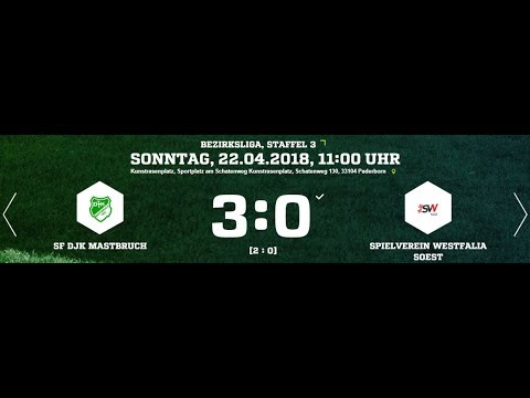 DJK Mastbruch U17 vs Westfalia Soest - 3:0 = Full Game =
