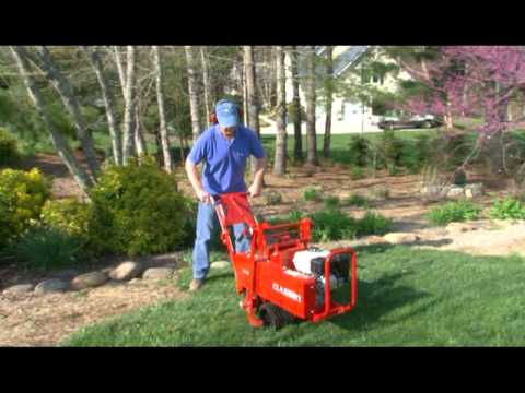 Operating the Classen Gear-Drive Sod Cutter