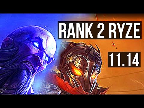 RYZE vs VIKTOR (MID) (DEFEAT) | Rank 2 Ryze, Dominating | BR Challenger | v11.14
