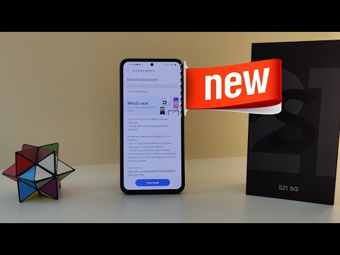 New Samsung S21 Update - Improve Camera & System Performance!