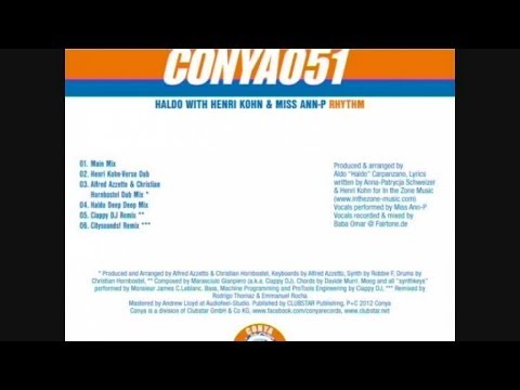 Haldo, Henri Kohn, Miss Ann-P - Rhythm (Ciappy DJ Remix)
