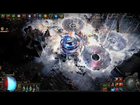 Whispering Ice-Cyclone CI - Delve depth 1000 (Blight league)