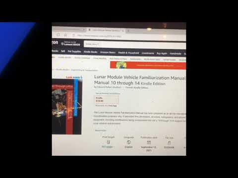 Lunar Module Familiarization Manual e-Book FREE Preview