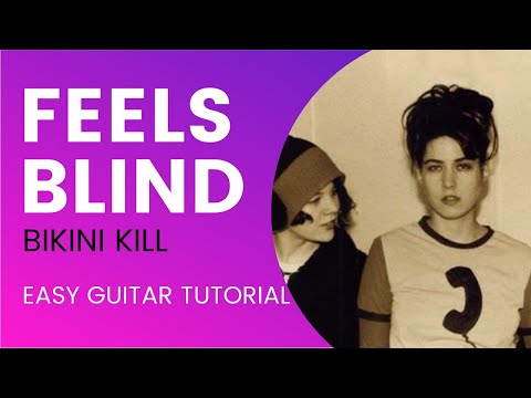 Bar chords - A G G# A (repeat) - Bikini Kill