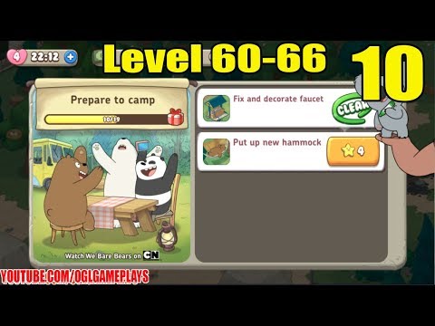 We Bare Bears Match 3 Repairs Gameplay #10 (Level 60-66)