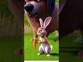 Rabbit  Vs Dog  Epic AI Animated Race Friendship Tale Who Wins Shorts Viralshorts