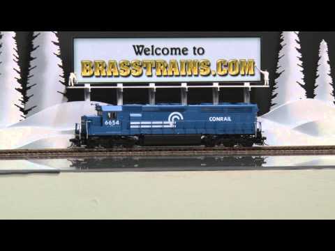 050995-HO Brass Model Train - OMI AA-1121-1 CR Conrail SD45-2 Diesel #6654 - 2005 Run