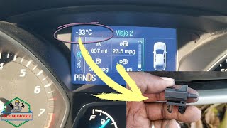 Falla Sensor Temperatura Ambiente FORD ESCAPE 2013-2019, FORD FOCUS | CÓDIGO P0073 ¡RESUELTO!