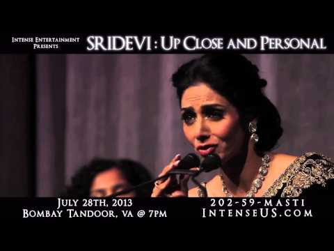 Up close and Personal with Sridevi