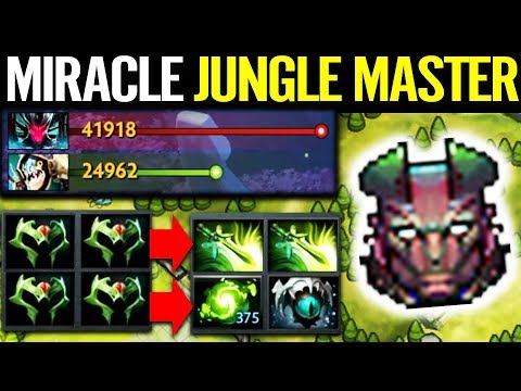WTF Terrorblade Jungle!? Miracle Max Basic Item Dota 2 Jungle Master