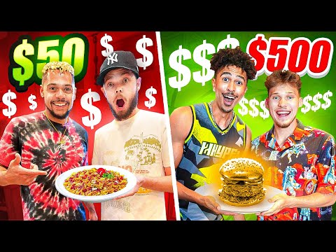 $50 vs $500 Team Cook-Off *Budget Challenge*