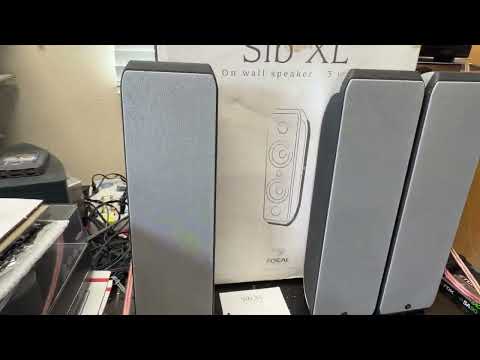 Focal Audio Sib XL Speakers Set of 3 w/ Mounting Brackets, Box; Tested SEE VIDEO image 23